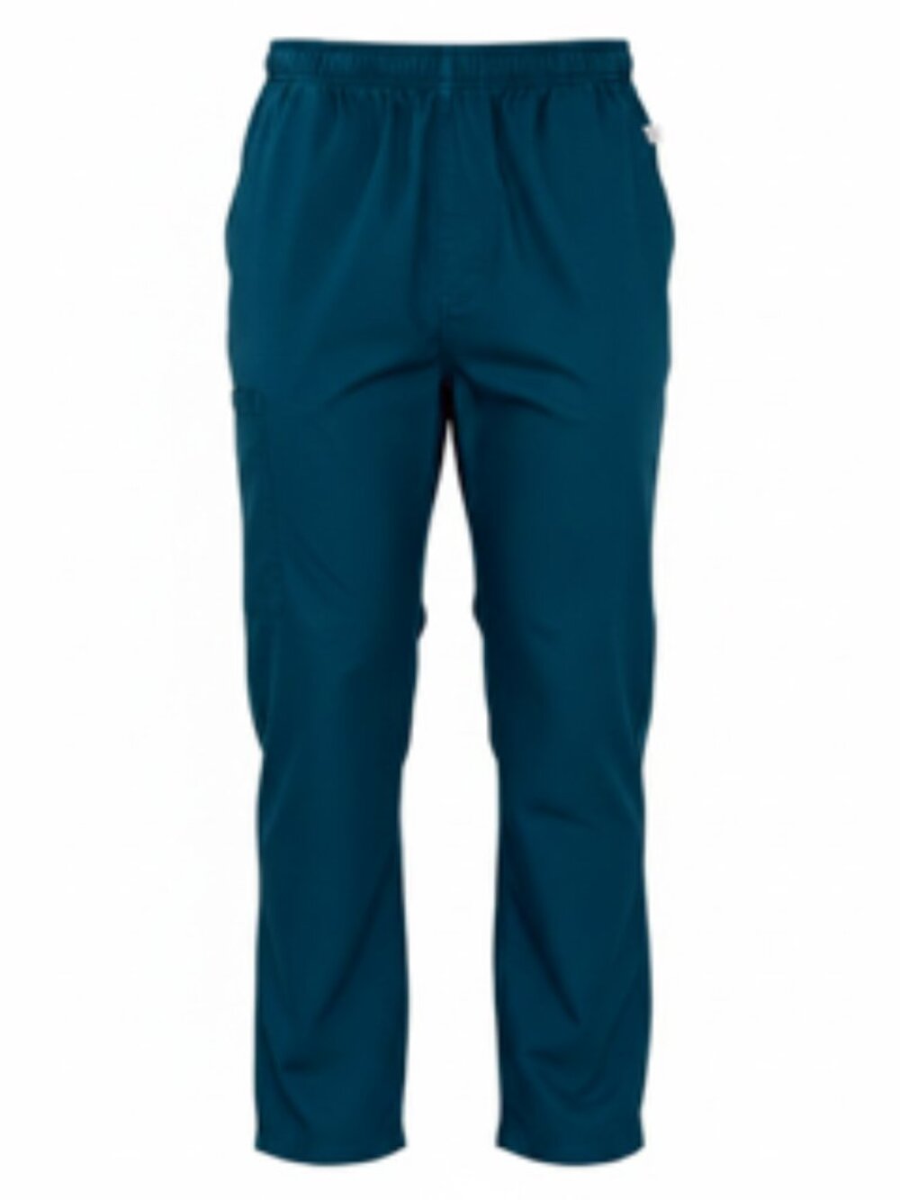 Cherokee Women’s Workwear Drawstring Flare Scrub Pants Carribean Blue Size S